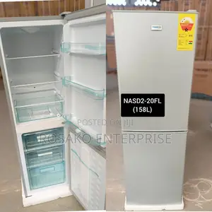 Nasco 158liters Double Door Refrigerator