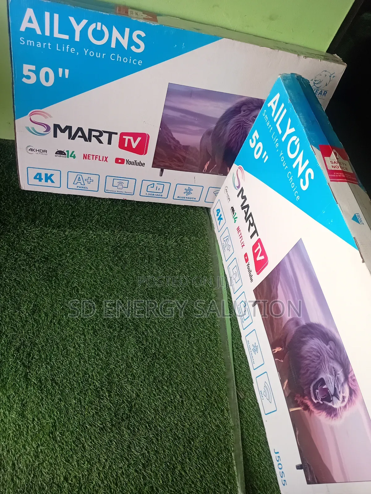 Likable Ecstatic Ailyons Smart 50inches Tv