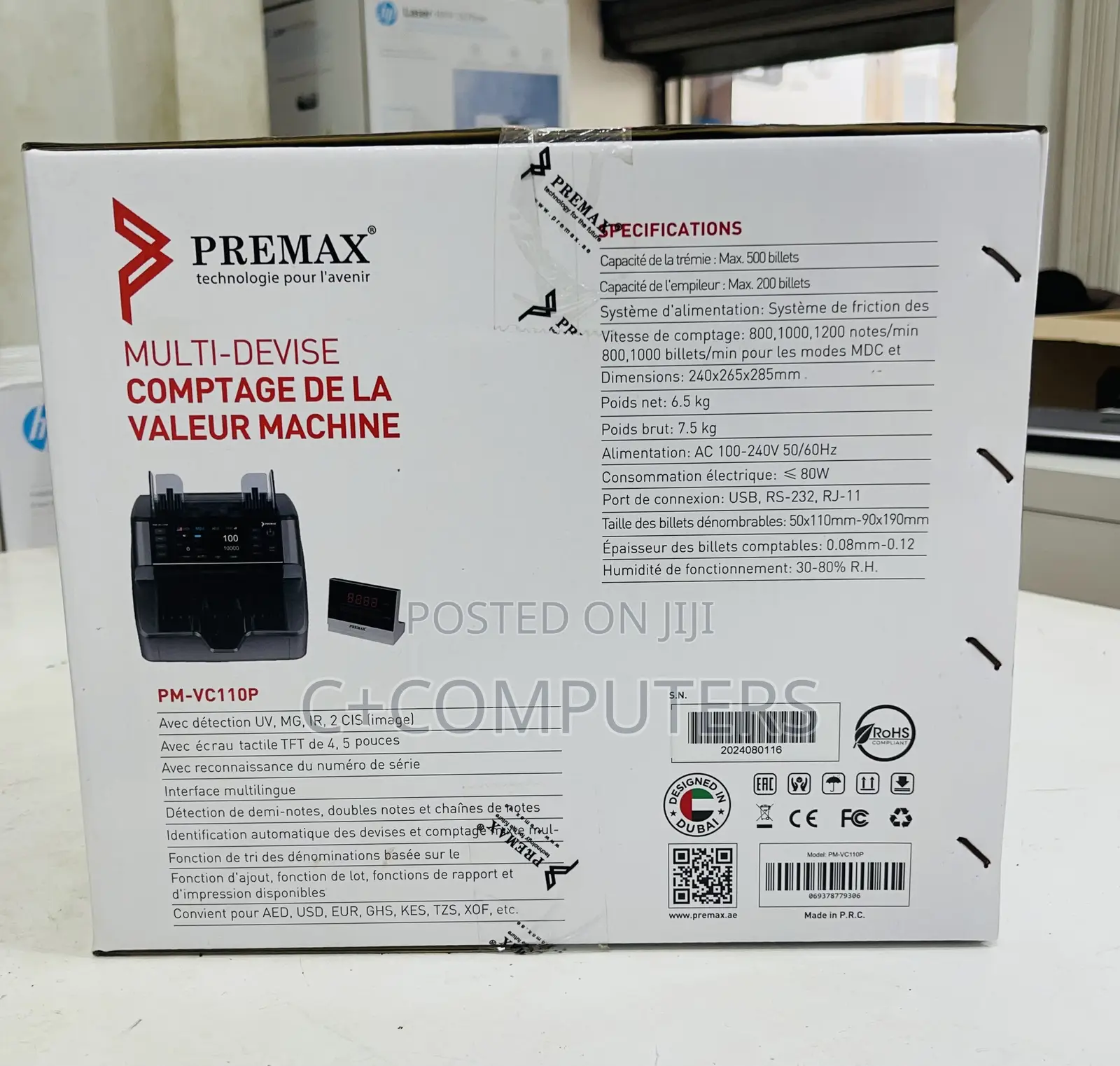 Premax Pm-Vc110p Multi Devis Counting Machine