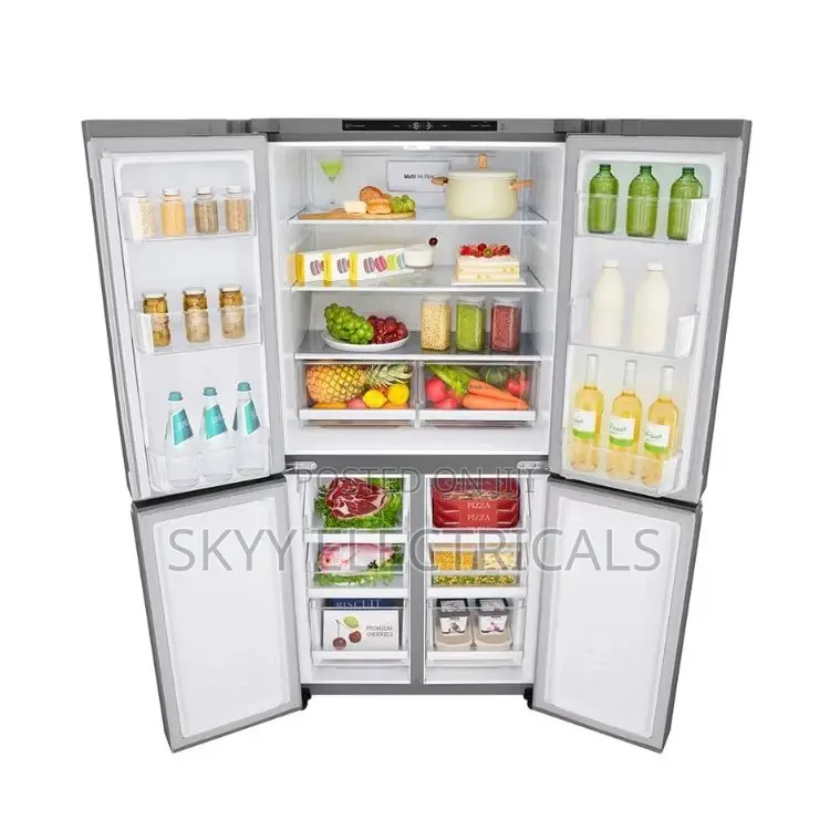 Lg Gc-x257cqes Side By Side Fridge, 635 L