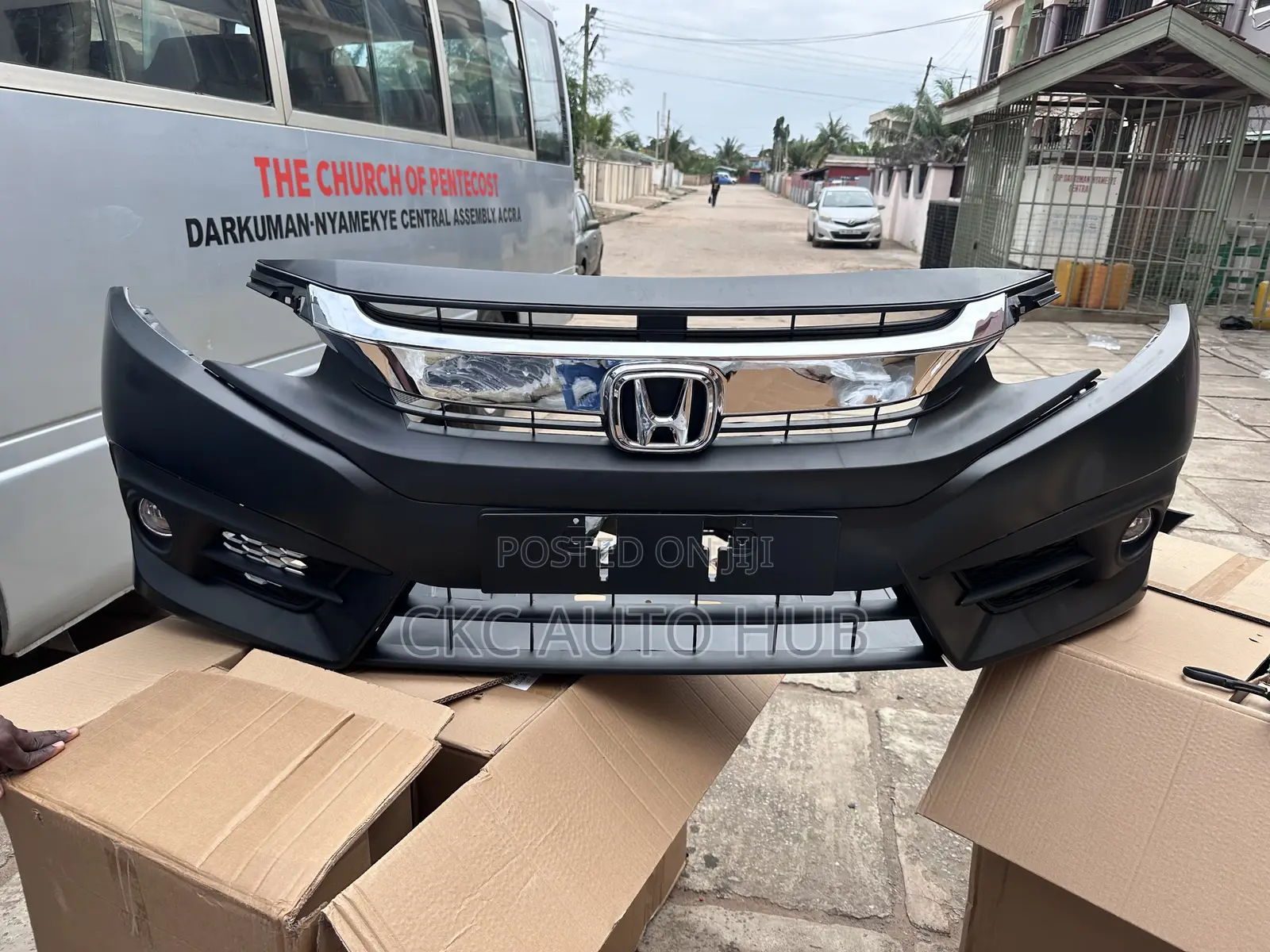 Honda Civic 2016 2017 2018 Front Bumper Complete