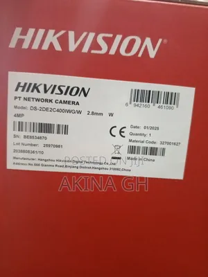 Hikvision 4mp Pt Wifi Stand Alone Camera Ds-2de2c400iwg/W