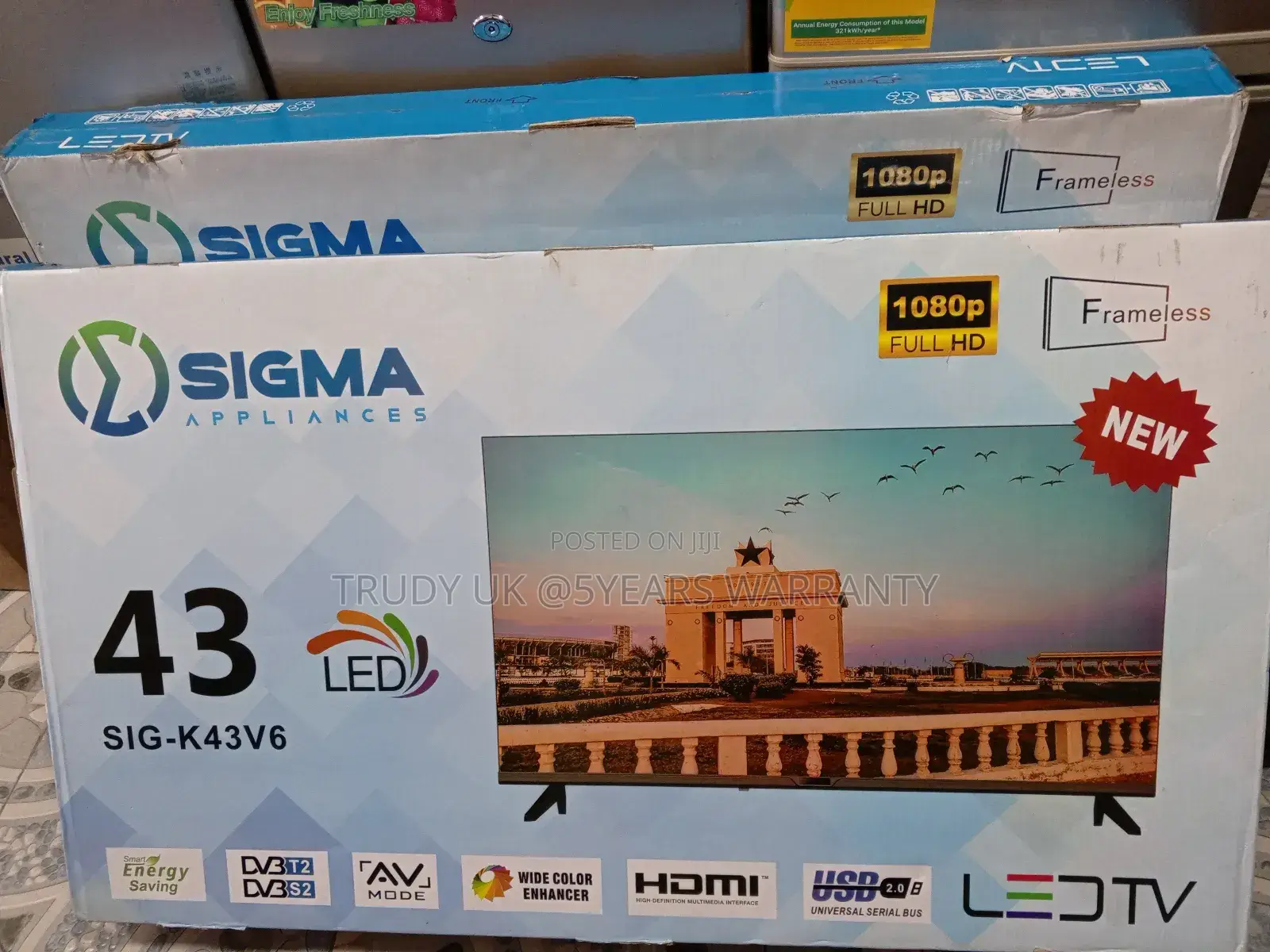 Experience Extraordinary Led Display With Sigma 43 Digital Tv