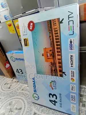 Sigma 43 Android Smart Led Tv With Satellite and Frameless Design