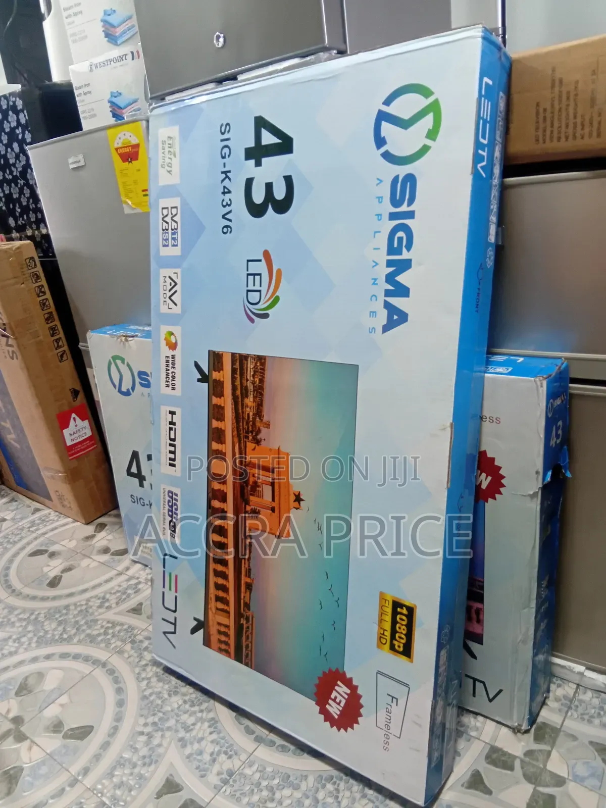 Fresh Box Sigma 43 Inch Tv With Quality Sound