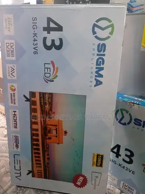 Sigma 43 Inches With Advanced Technology and Sleek Design