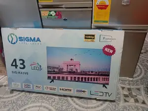 Enjoy Astonish Immersive Sound With Our 43inches Sigma Tv