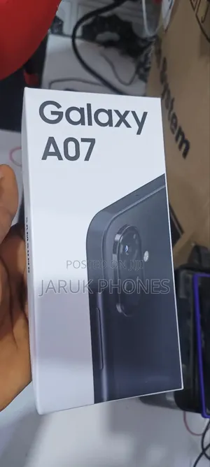 New Samsung Galaxy A07 4G 64 GB Black