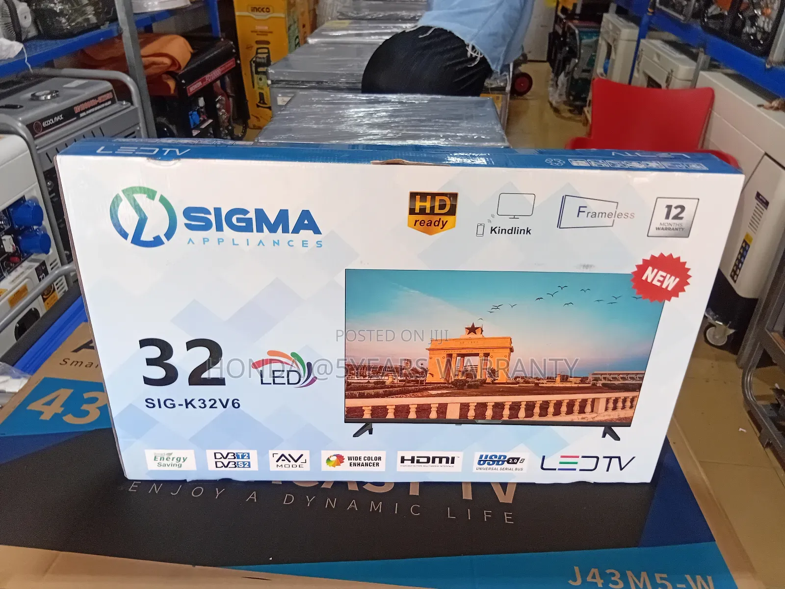 The Pluse Sigma 32inches Digital Television Led Television