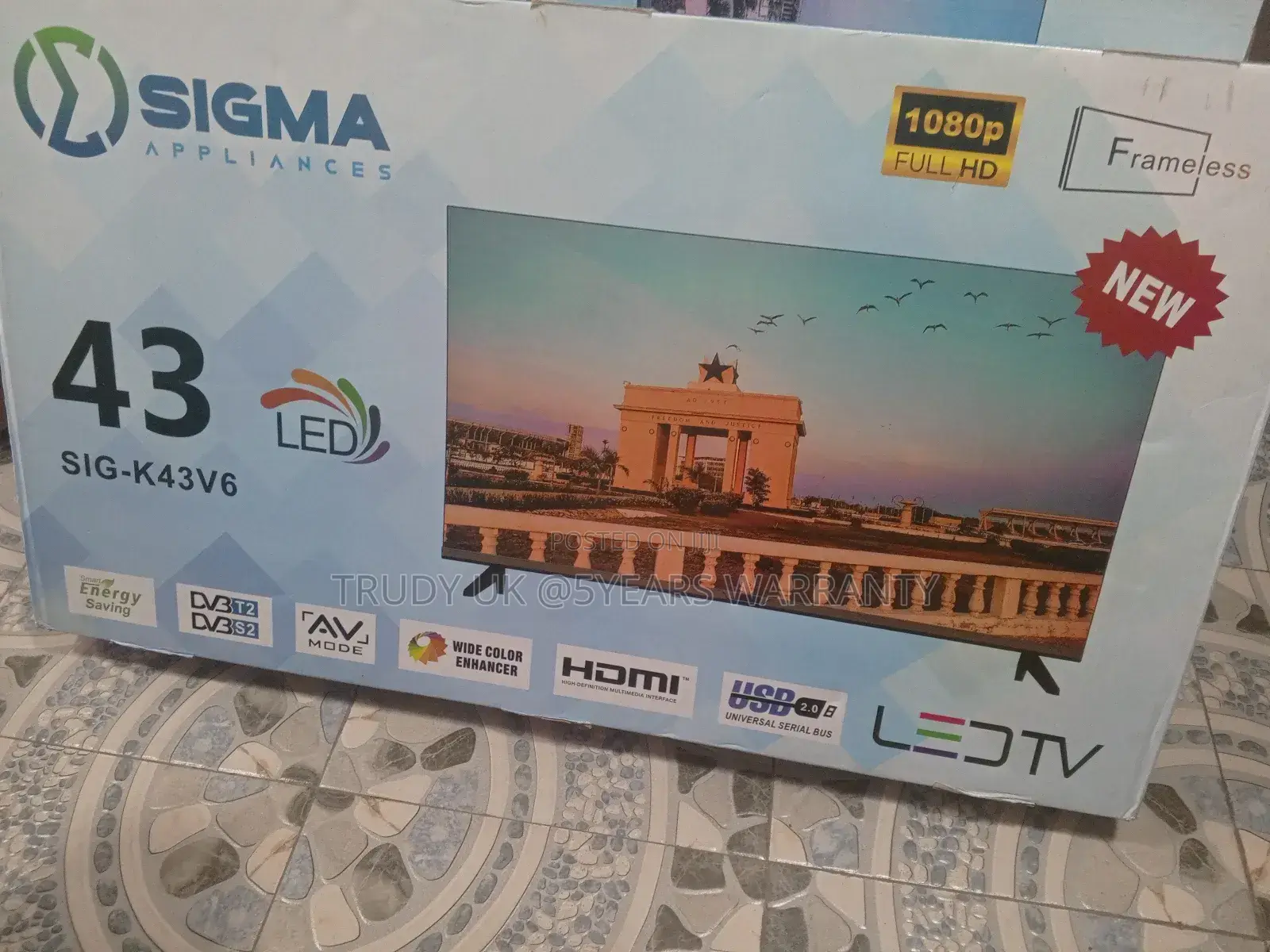 Bring Cinema Experience to Your Home With Our Sigma 43 Digital Tv