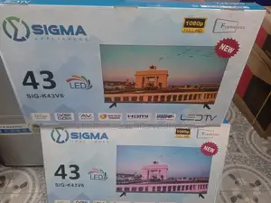 Flameless 43inches Sigma Satellite Television