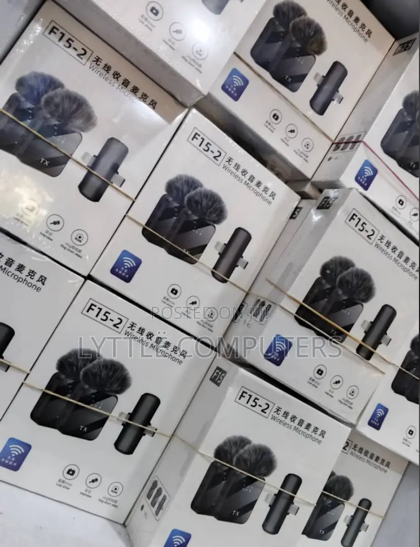 F15 Wireless Microphone (2in1)