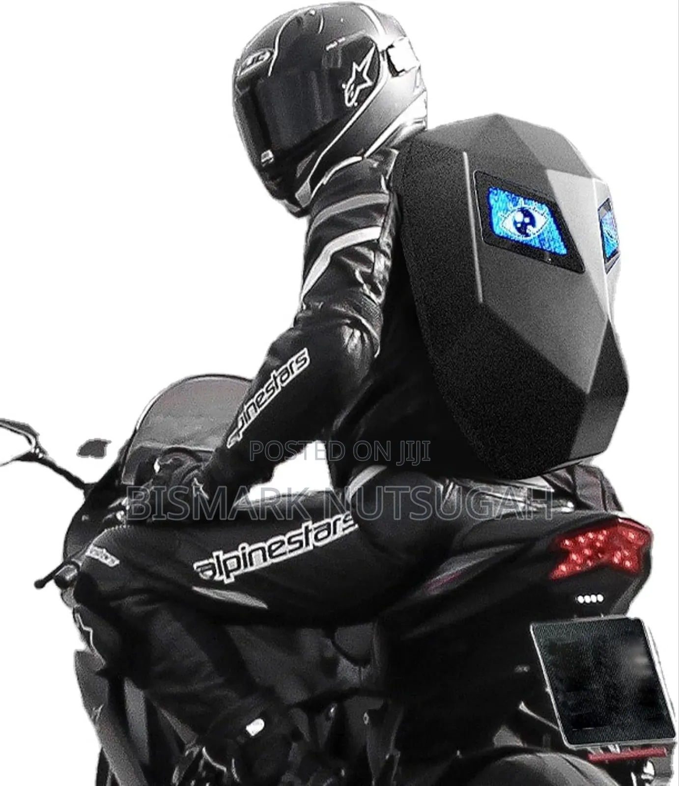 Smart Led Motorcycle Backpack