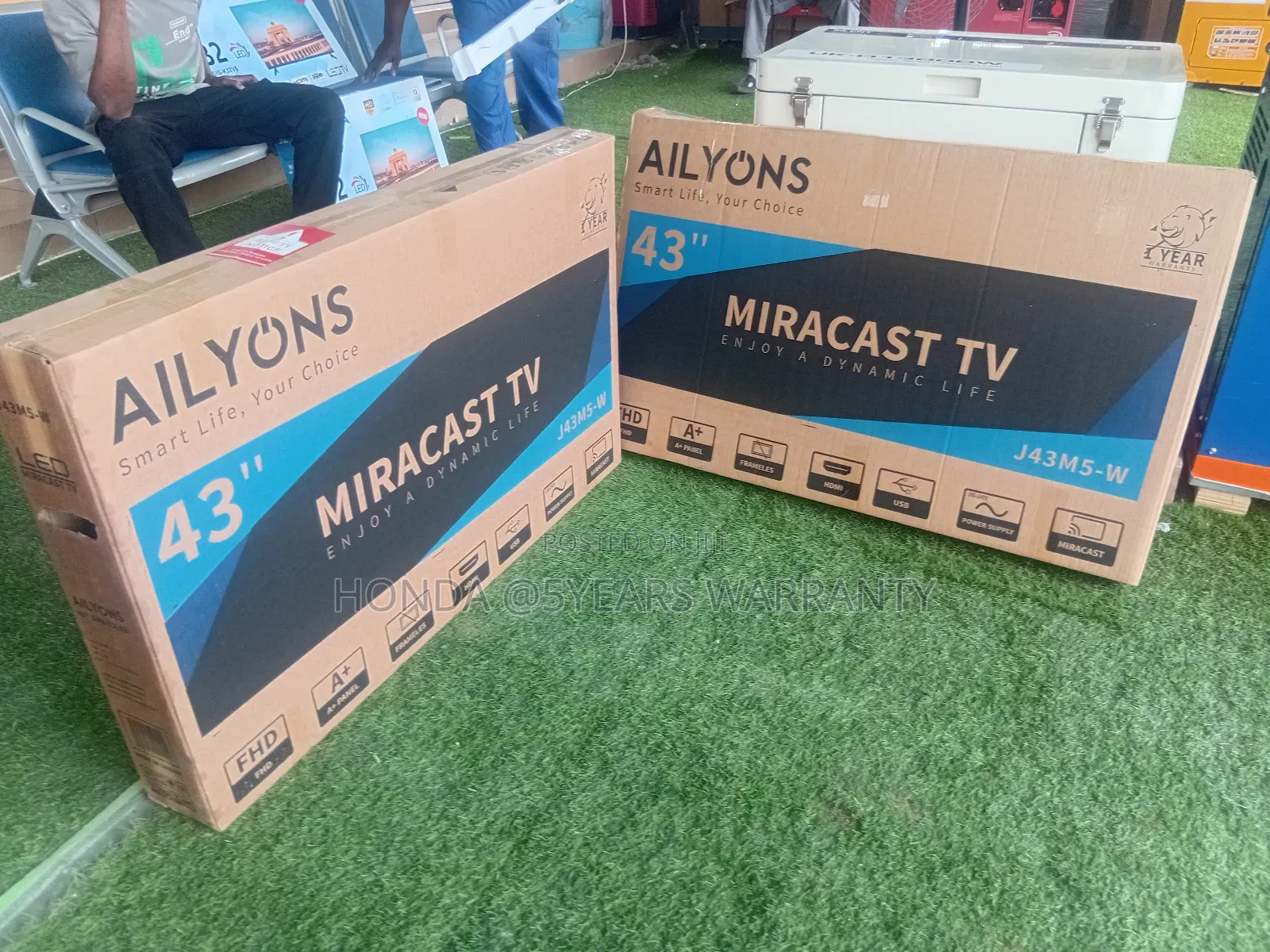Live Wire Ailyons 43inches Miracast Television 43inches Tv