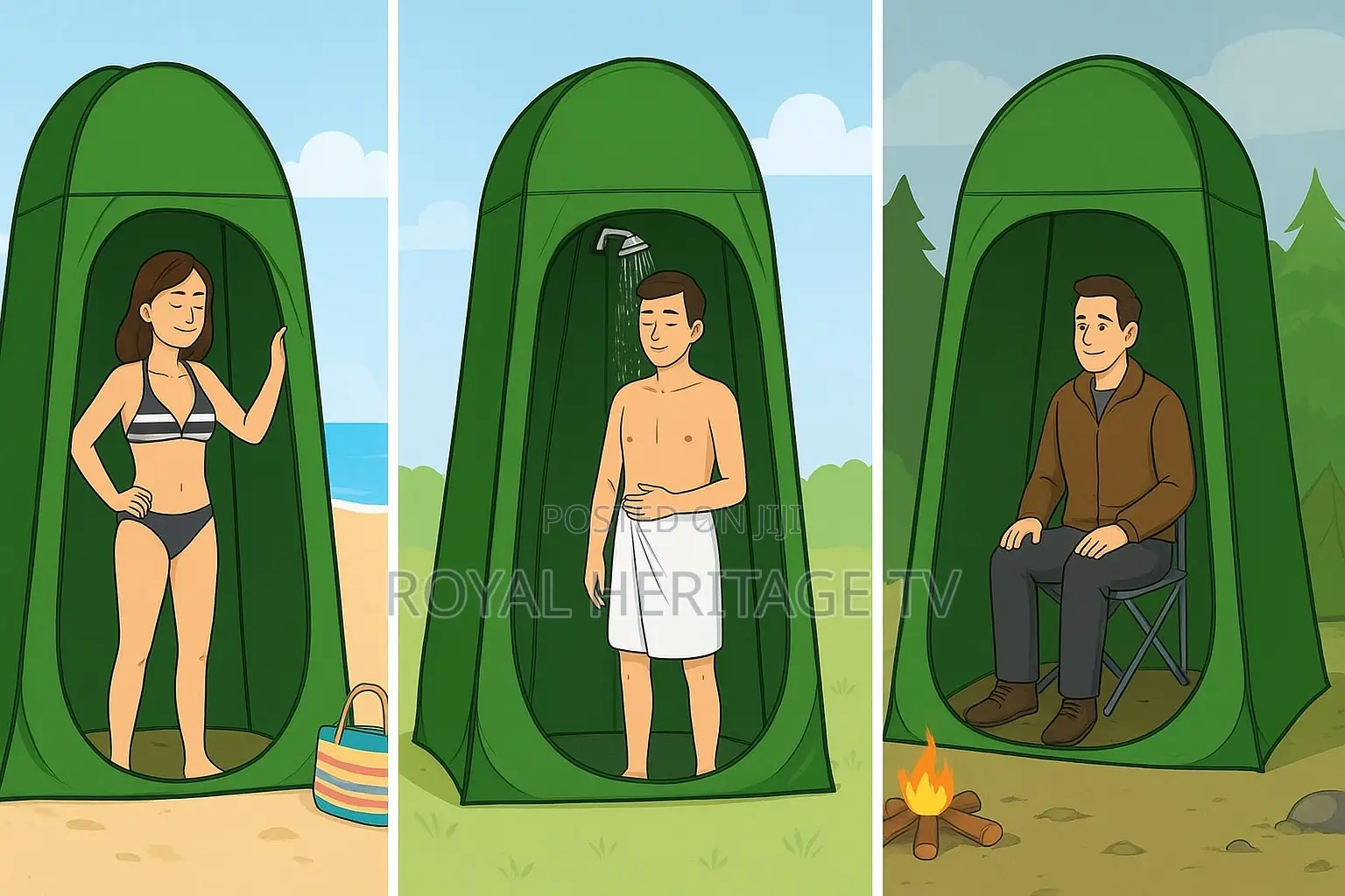 Gigatent Pop Up Pod Changing Room Privacy Shower Tent