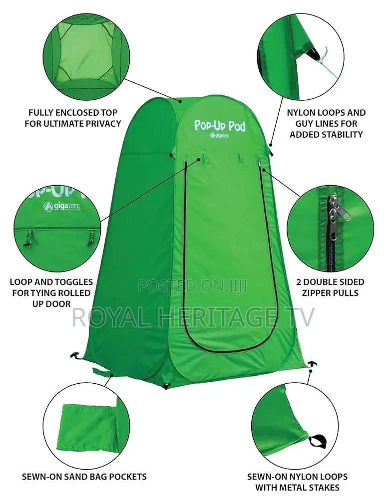 Gigatent Pop Up Pod Changing Room Privacy Shower Tent