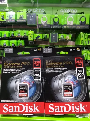 256gb Sandisk Extreme Pro Camera Sd Card