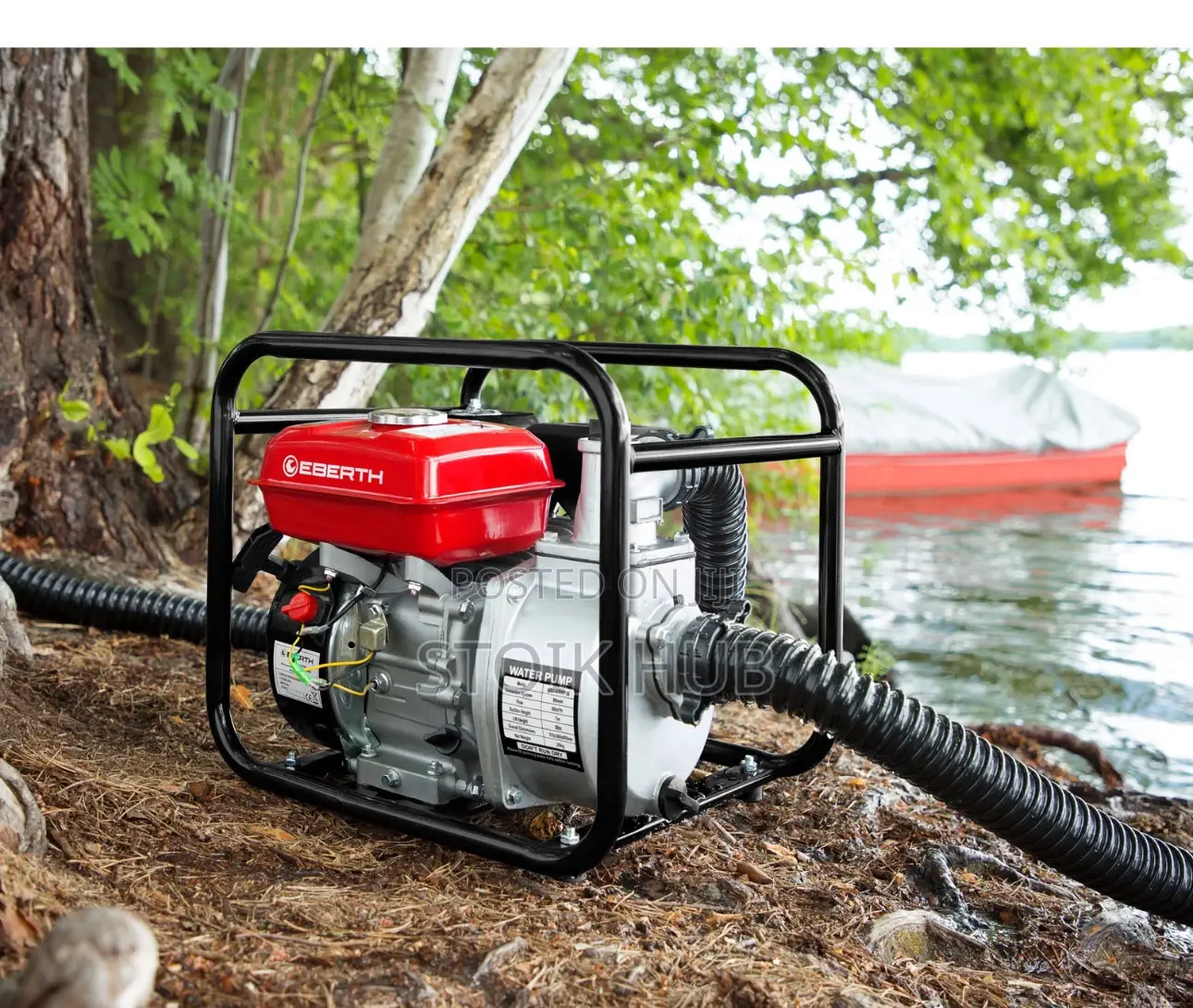 Eberth 3 Inch 6.5 Hp Water Pump
