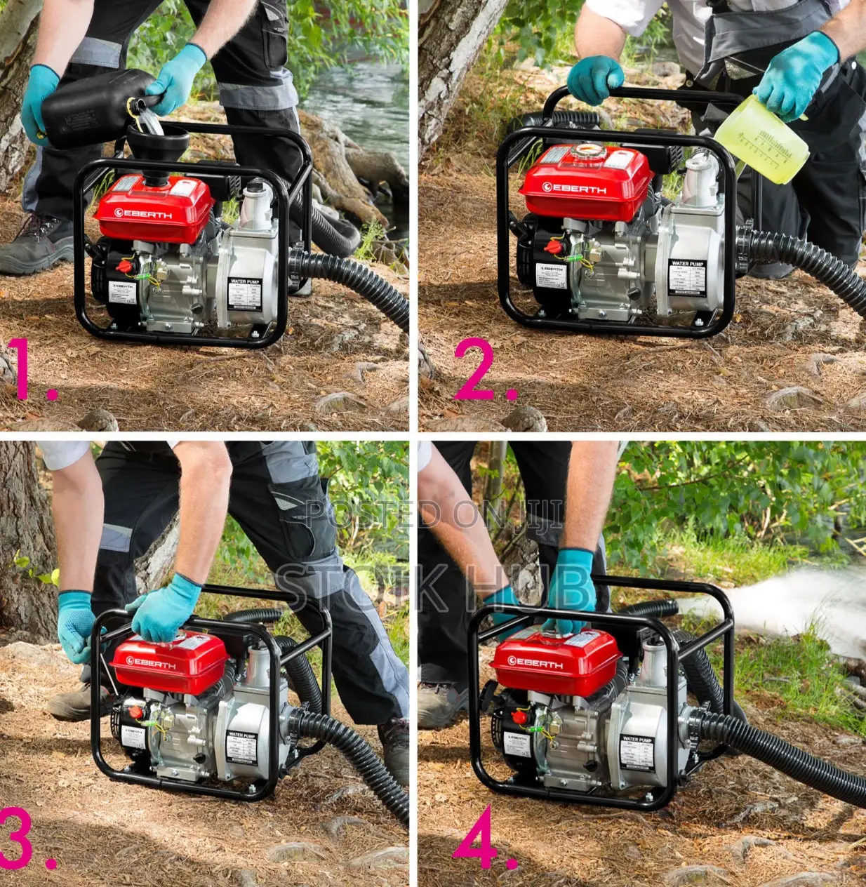 Eberth 3 Inch 6.5 Hp Water Pump