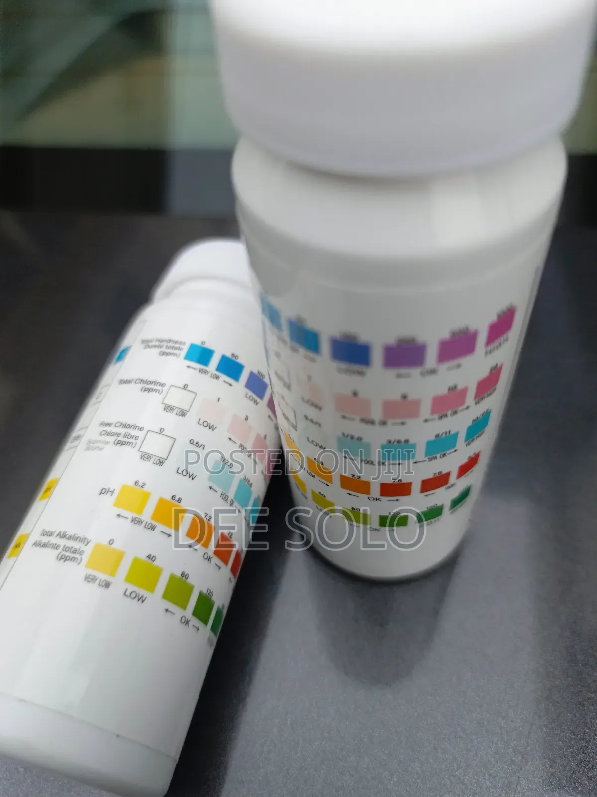 Chlorine Test Stripes