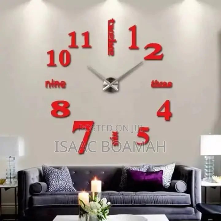 3d Wall Clock