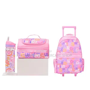 Smiggle Trolley 3 Set Backpack Available as Seen