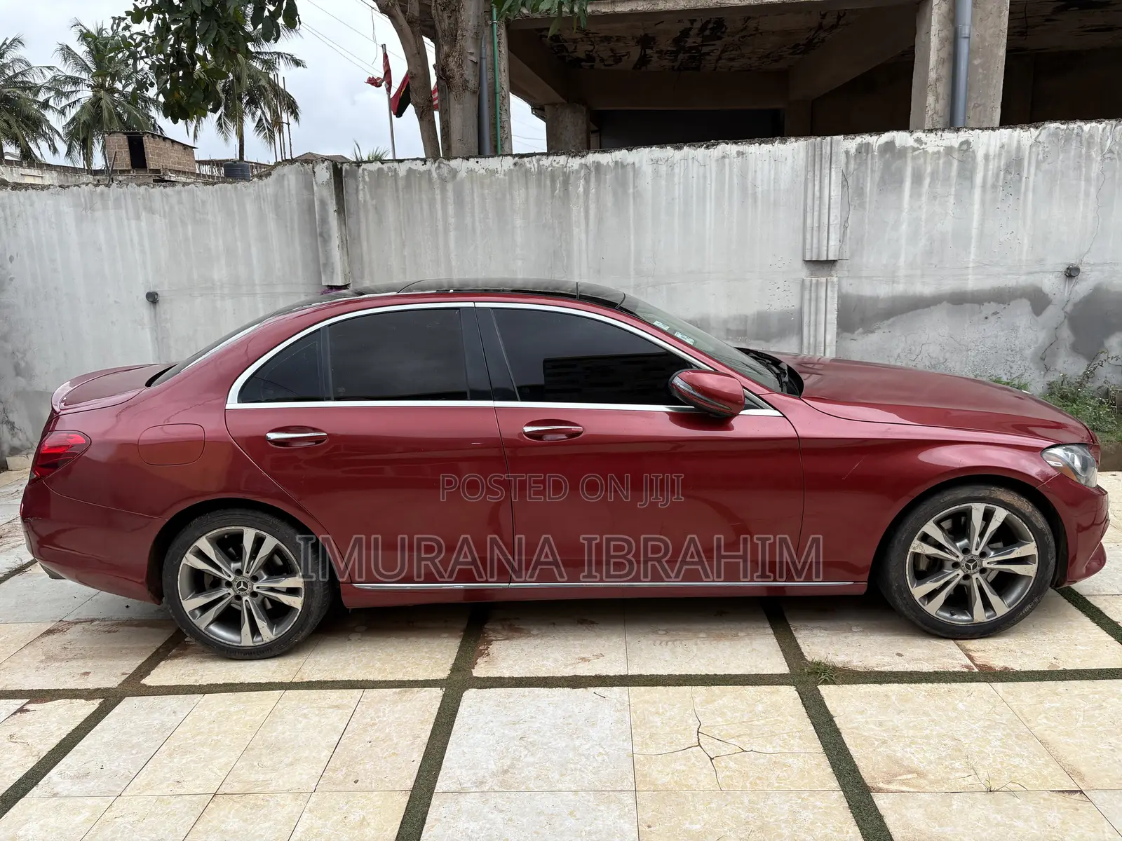 Mercedes-Benz C300 Base Sedan RWD (2.0L 4cyl 7A) 2017 Red