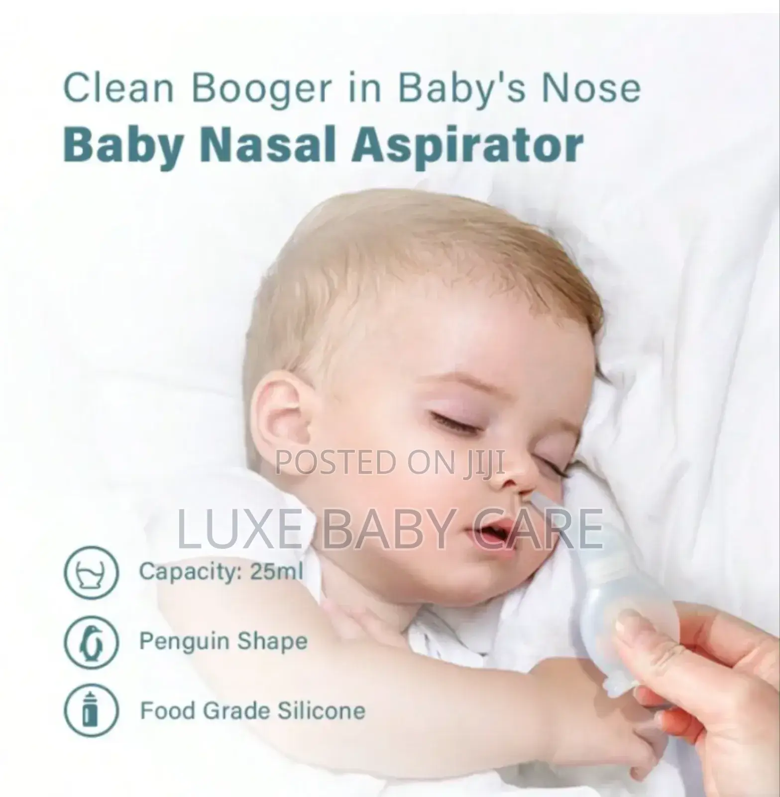 Baby Nasal Aspirator/ Bulb Syringe (Penguin