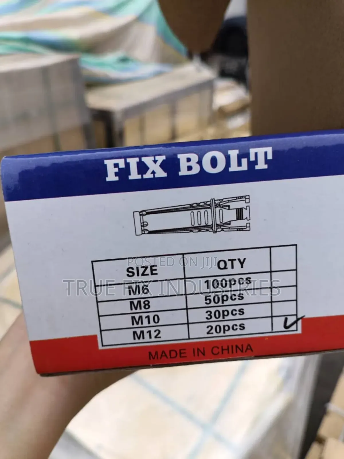 Heavy Duty Sleeve Anchor Bolts (Rawl Plugs)