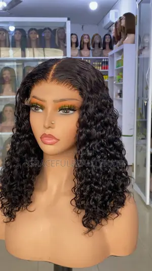 14 Inches Water Curls With 5x5 Closure Sdd