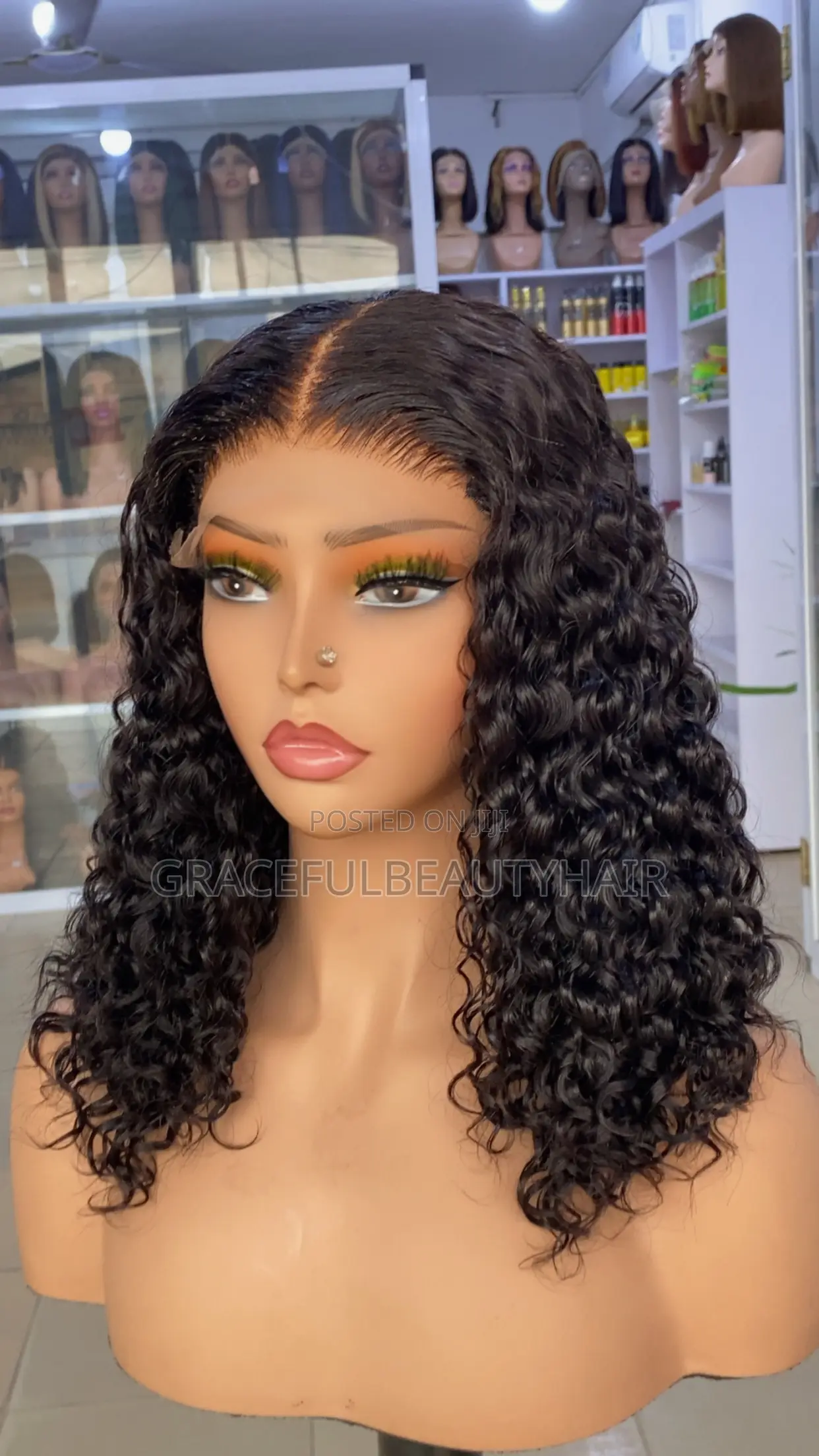 14 Inches Water Curls With 5x5 Closure Sdd