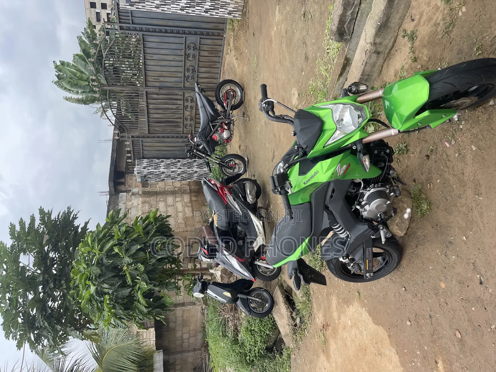 Kawasaki Z125 Pro 2018 Green