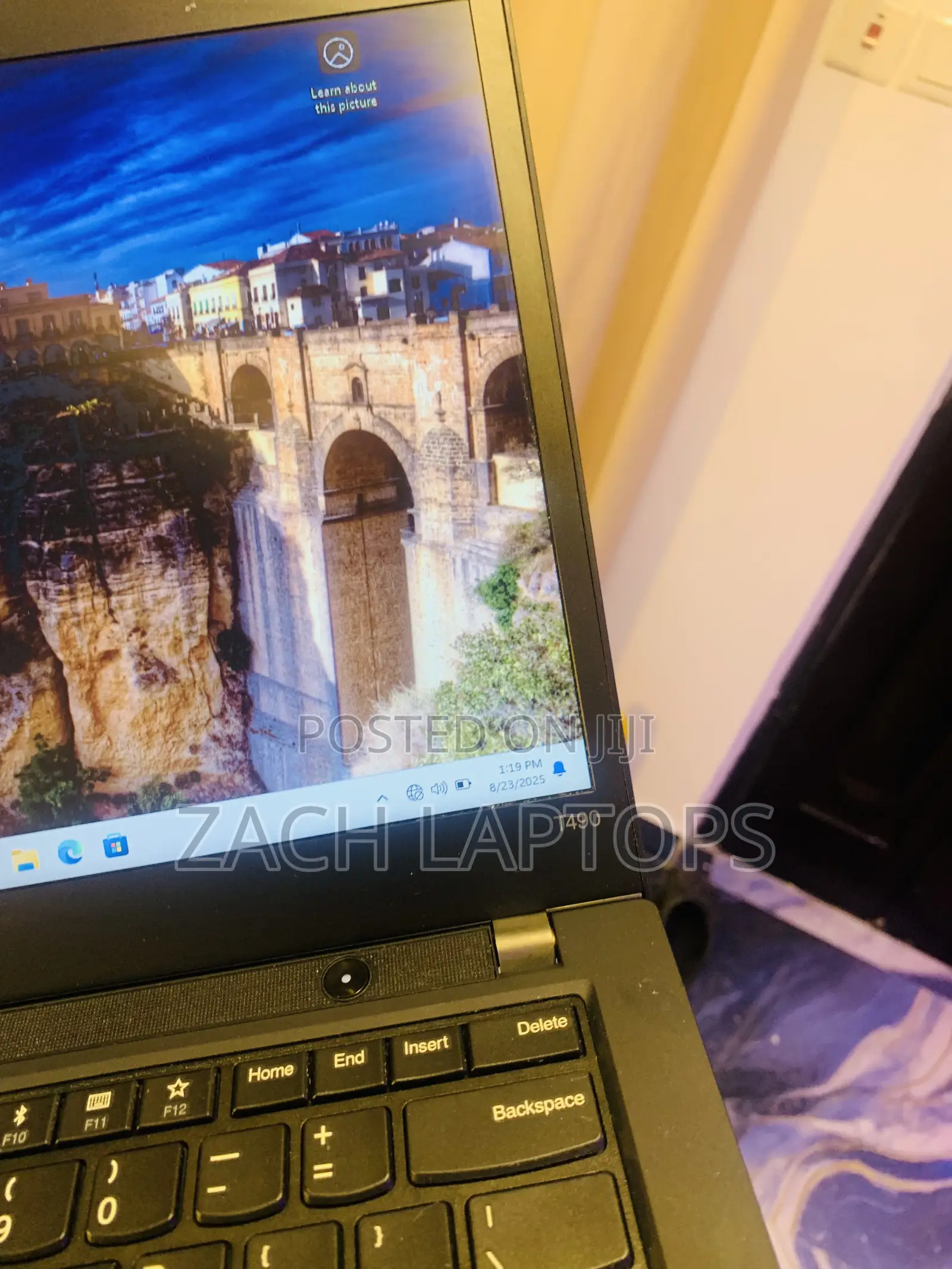 Laptop Lenovo Thinkpad T490s 16GB Intel Core I5 SSD 256GB