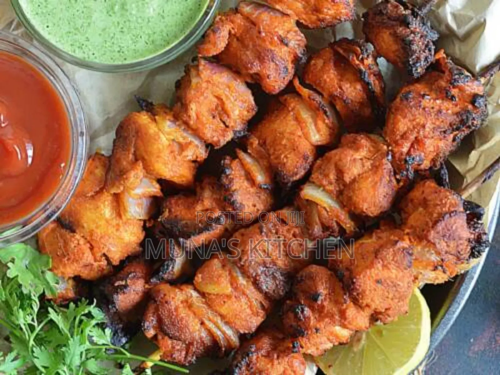 Spring Rolls With Kebab and Chicken