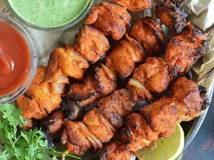 Spring Rolls With Kebab and Chicken