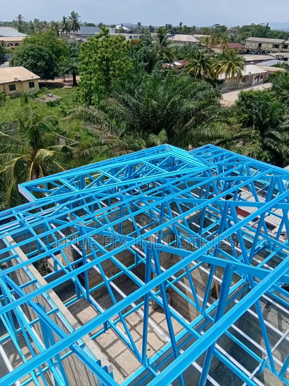 Galvanise Light Steel Roofing Trusses