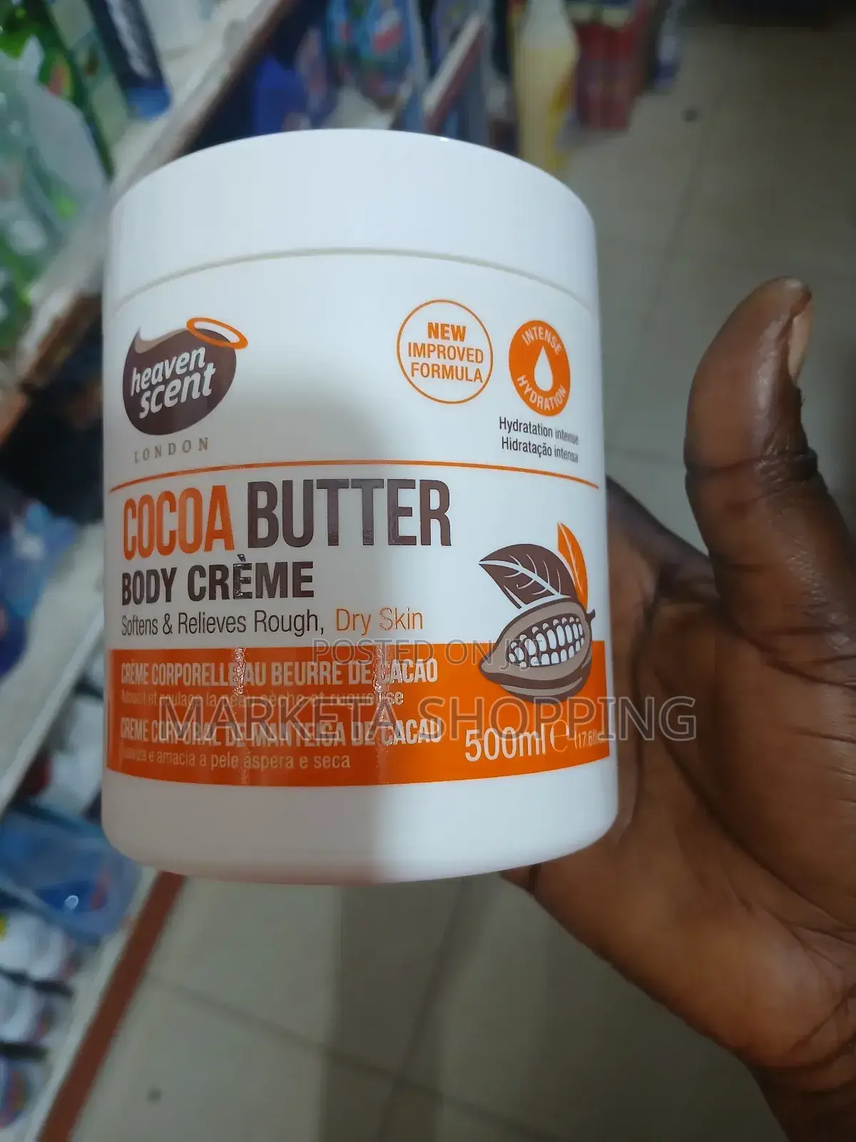 Heaven Scent Cocoa Butter Cream 500ml