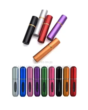 Aluminium Perfume Atomiser, Portable, Refillable, 10ml and 5ml
