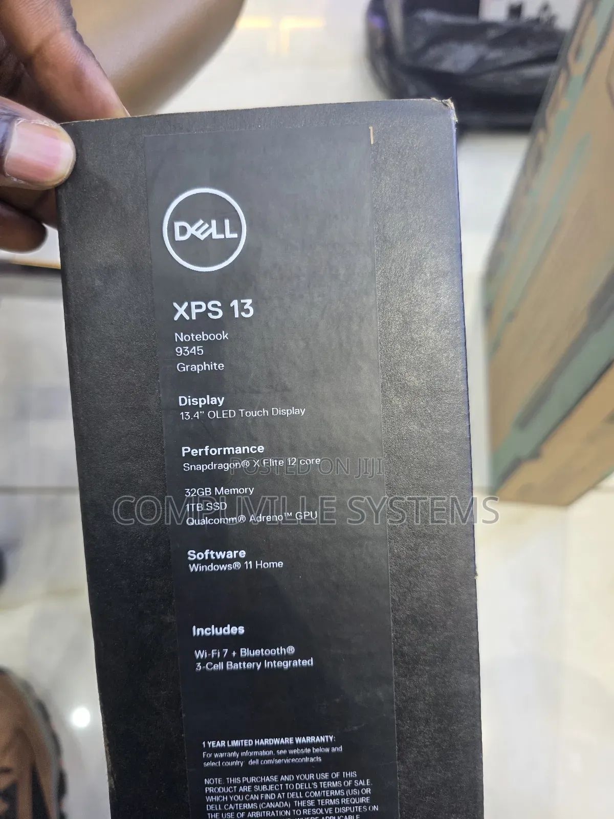New Laptop Dell XPS 13 32GB Qualcomm Snapdragon X Elite SSD 1T