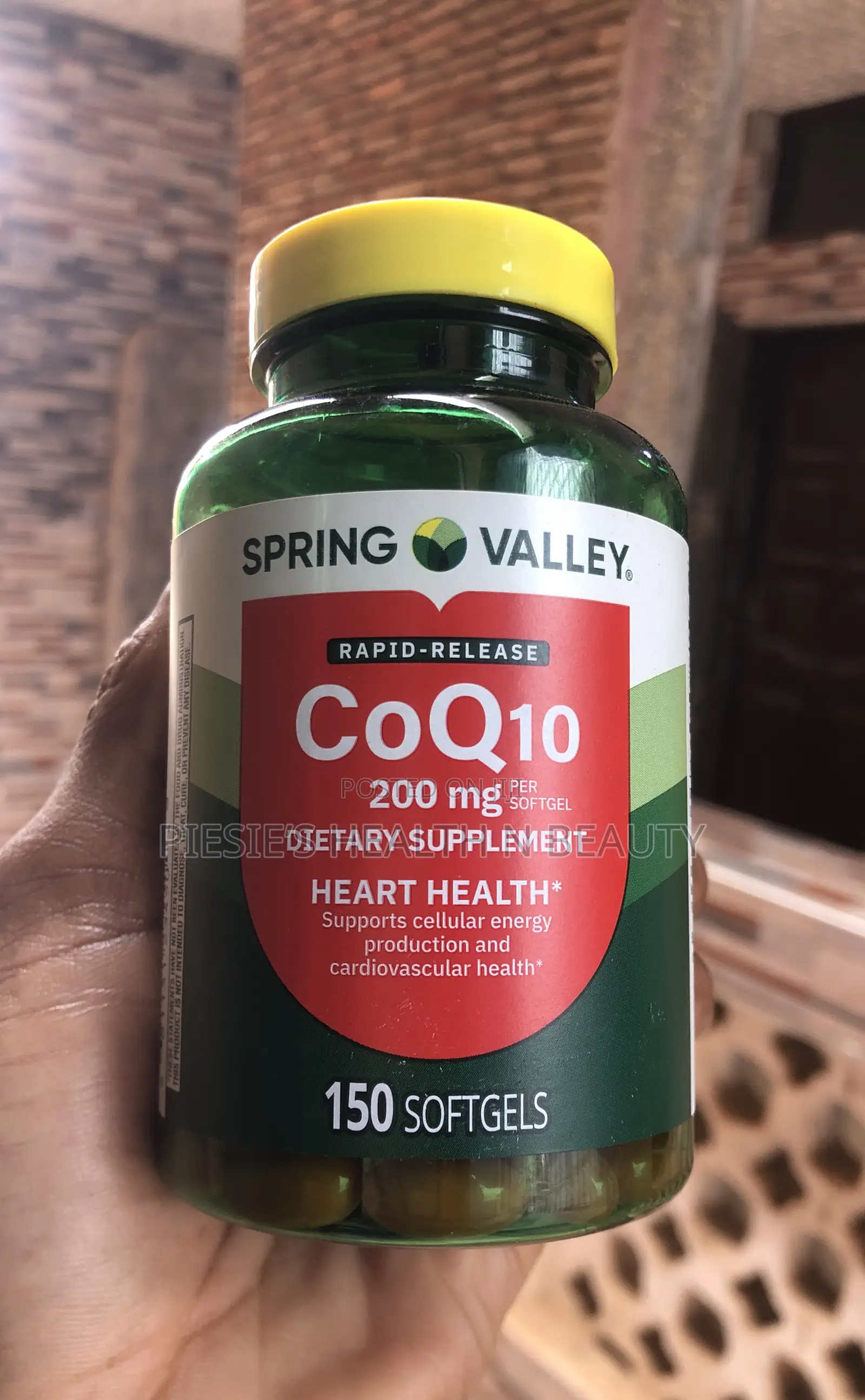 Spring Valley Coq10 200mg 150 Softgels