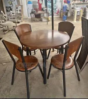 Dinning Table With 4 Chairs(Wooden)