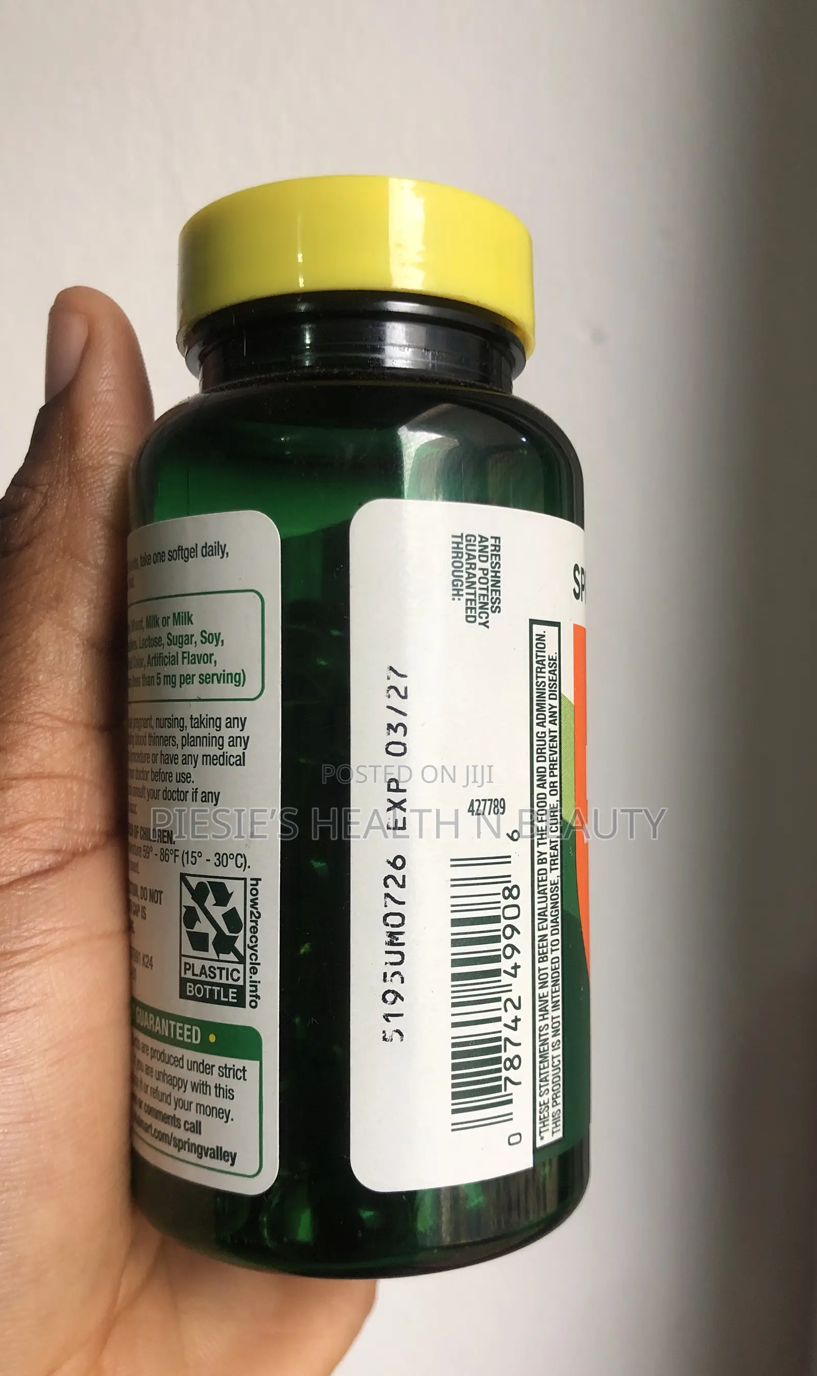 Cod Liver Oil With Vitamin a D3 100 Softgels