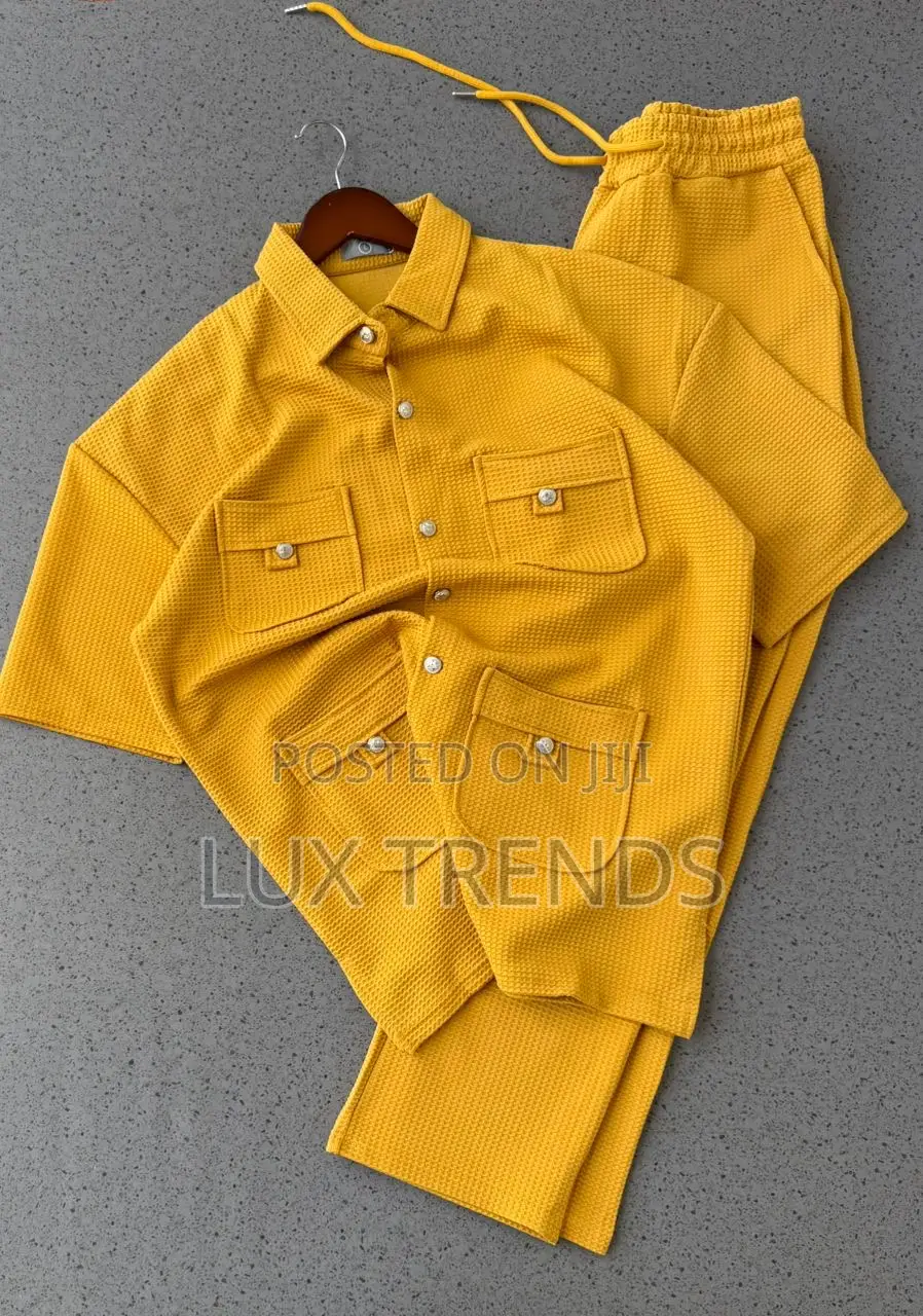 Designer Men’S Kaftan – Complete Set ( Top and Down )