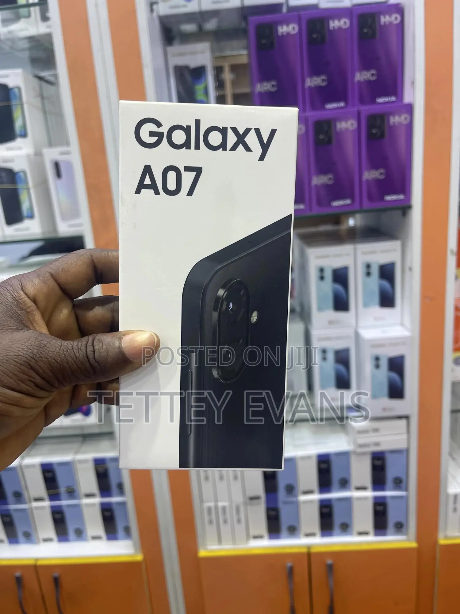 New Samsung Galaxy A07 4G 64 GB Black