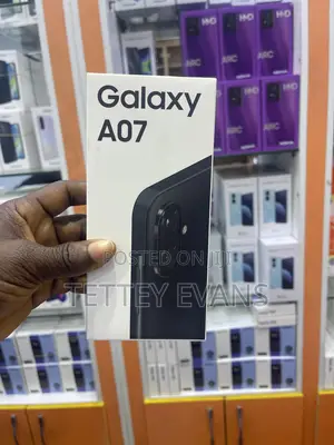 New Samsung Galaxy A07 4G 64 GB Black