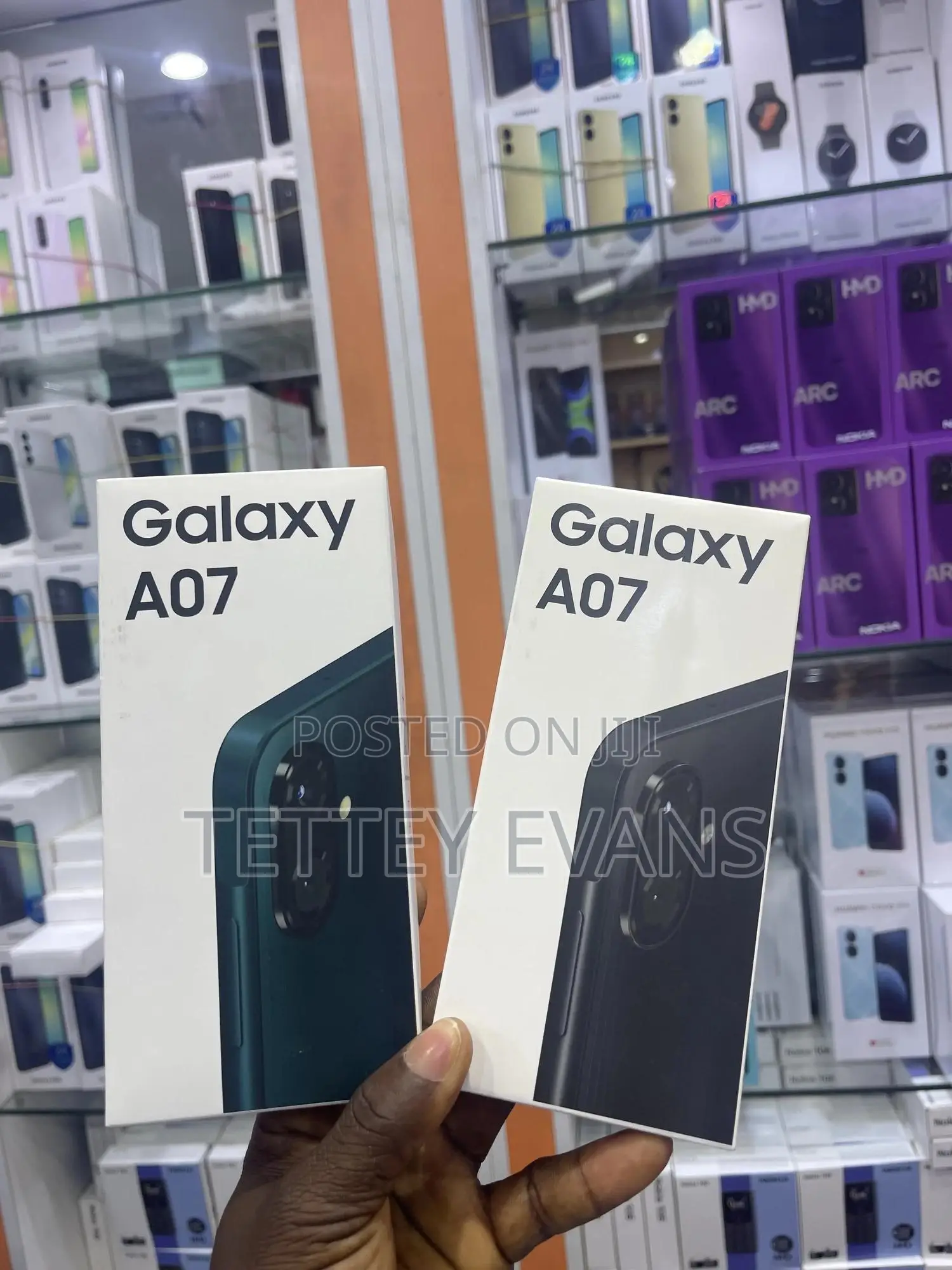 New Samsung Galaxy A07 4G 64 GB Black