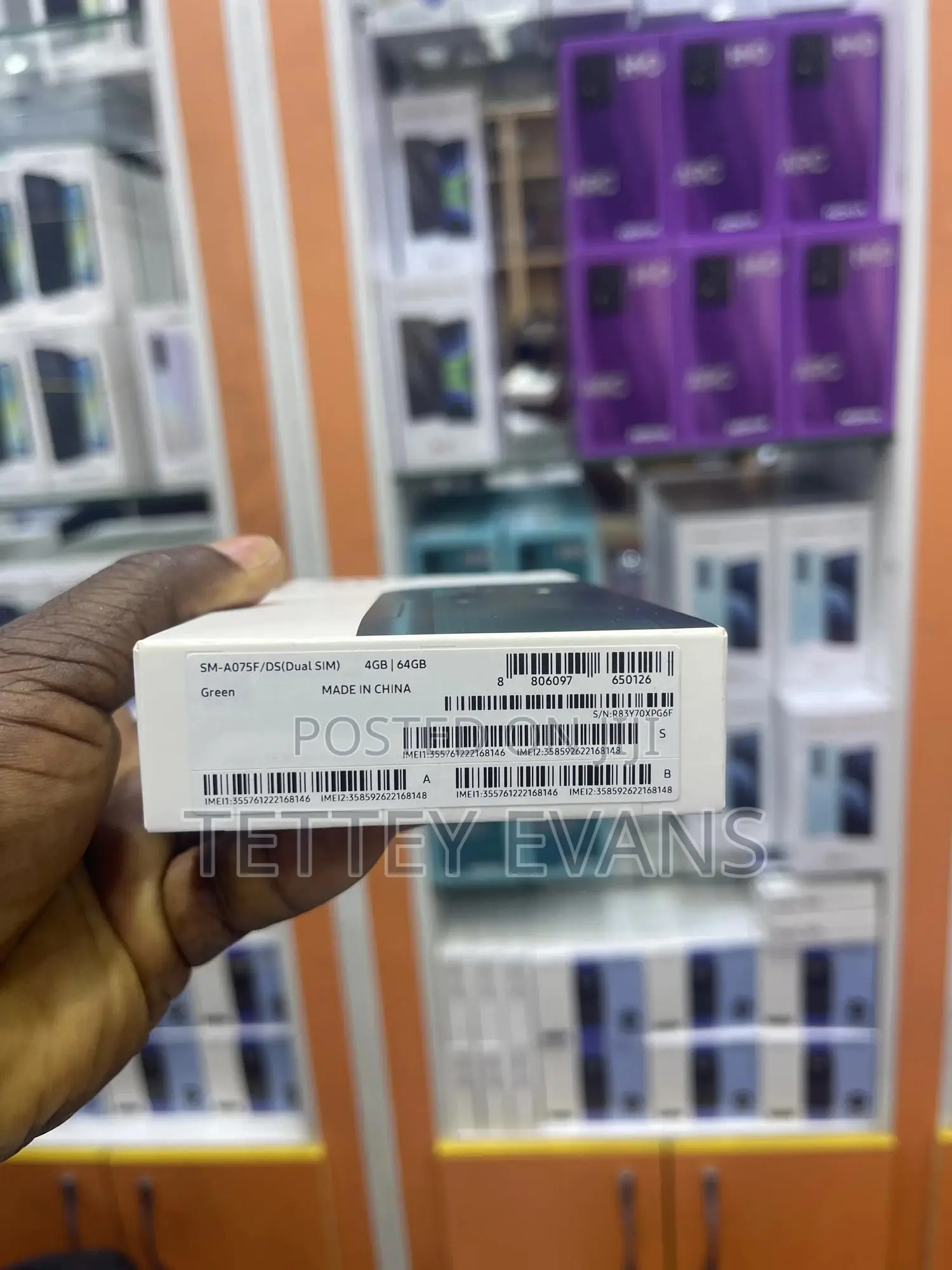 New Samsung Galaxy A07 4G 64 GB Black