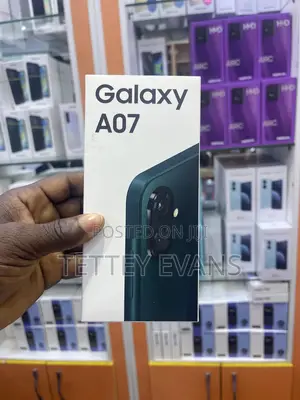 New Samsung Galaxy A07 4G 64 GB Black