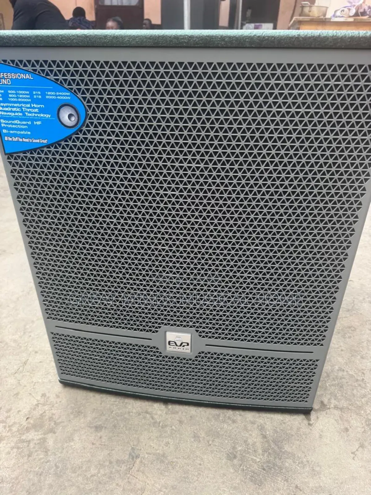 Evp Single Bass Speakers (Pair)