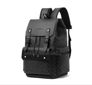 Good Quality Fashionable Leather Laptop Backpack.
